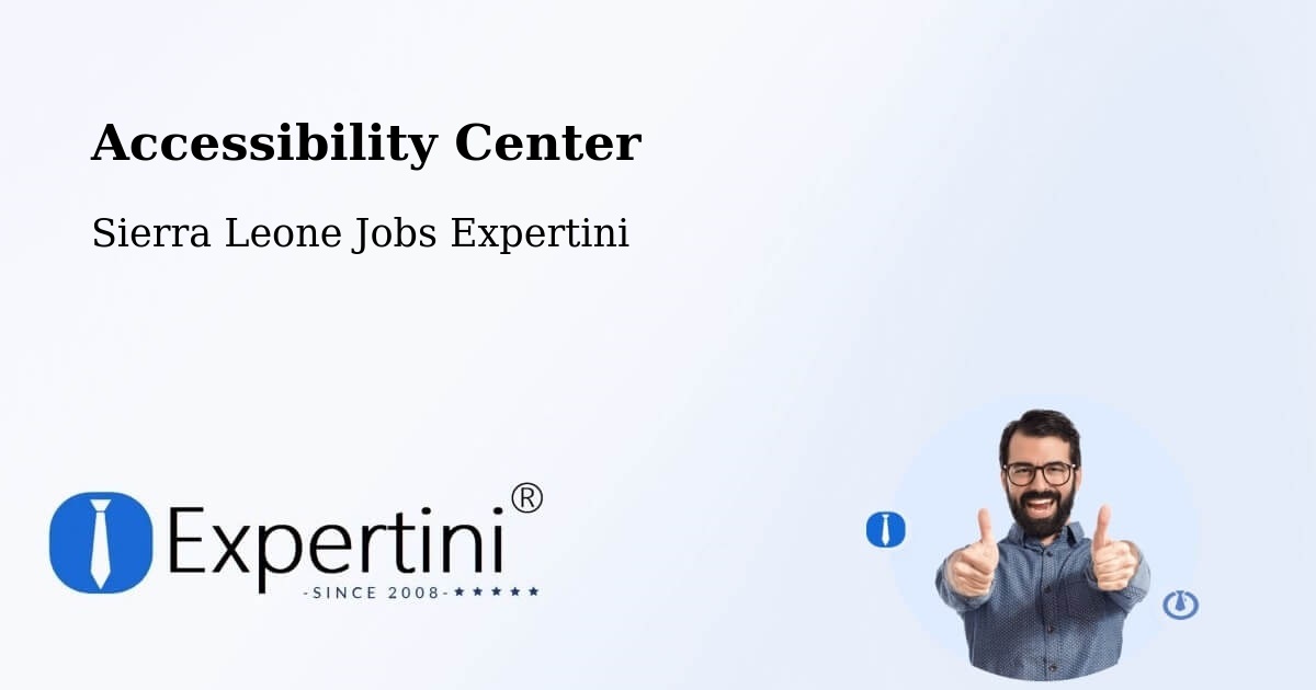 Accessibility Statement – Masingbi - Sierra Leone Jobs Expertini