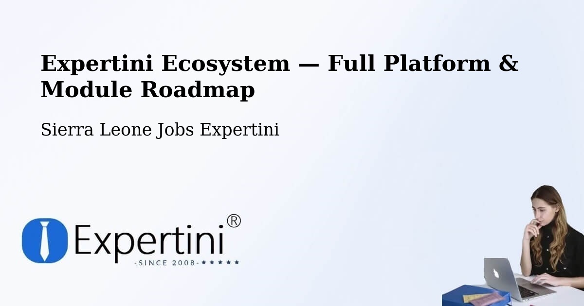 Expertini Ecosystem — Full Platform & Module Roadmap – Masingbi