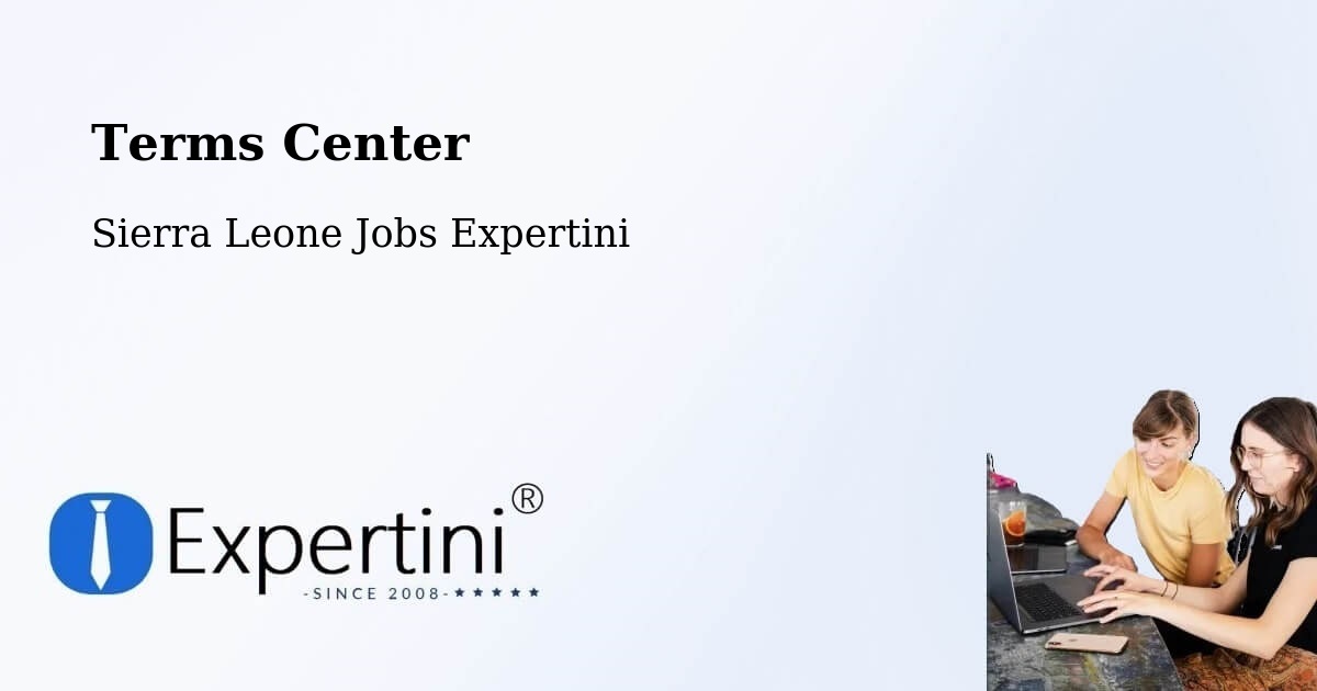 Terms of Service – Masingbi - Sierra Leone Jobs Expertini